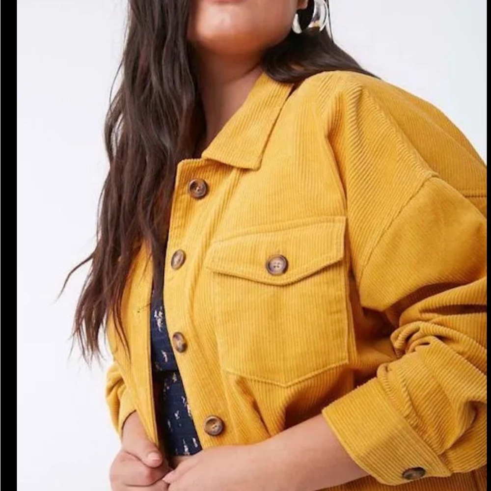 Mustard Yellow Corduroy Jacket